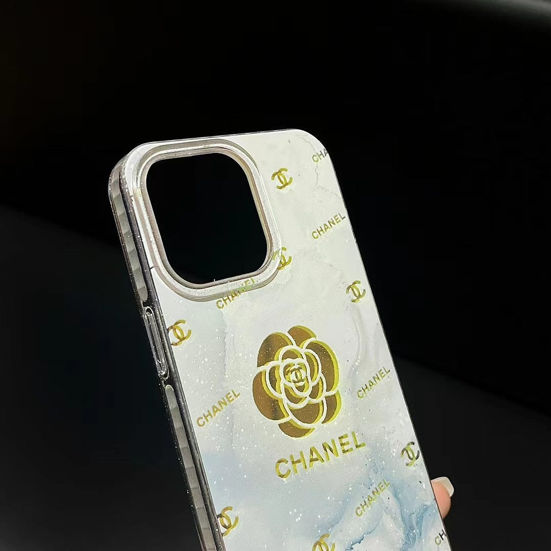 Laser Camellia Phone Case