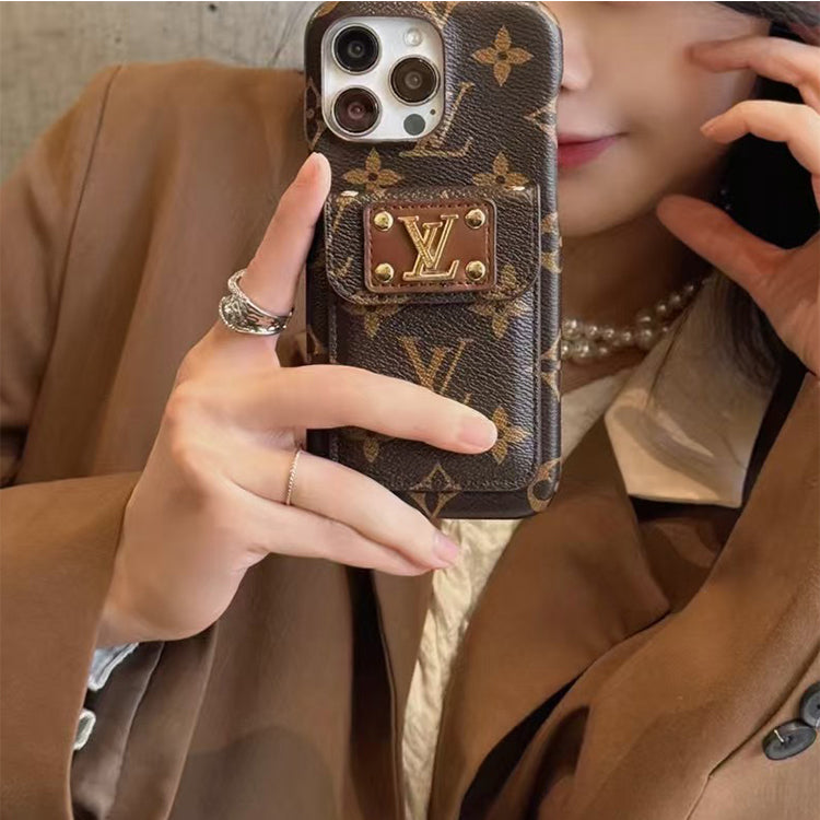 Classic Embossed Card Holder Case