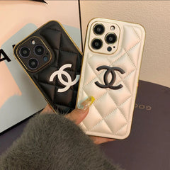 Electroplating All-inclusive Soft Leather Case
