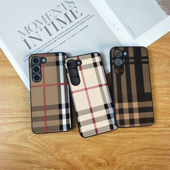 Retro Striped Plaid Samsung Galaxy Case