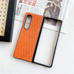 Leather Retro Embossed Fold Case