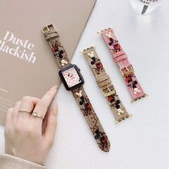 Cartoon Metal Embroidery Apple Watch Band