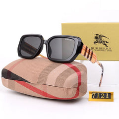 Retro Checkered Polarized Sunglasses
