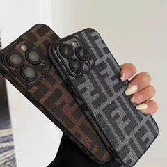 Retro F Embossed All-Inclusive Case