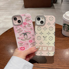 Diamond Cute Graffiti Case