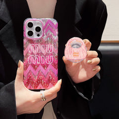 Luxury Glitter Bag Magnetic Holder Case