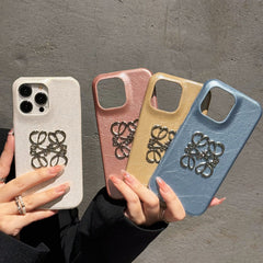 Leather Sequin Phone Case