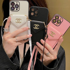 Fashion Crossbody Card Holder Case