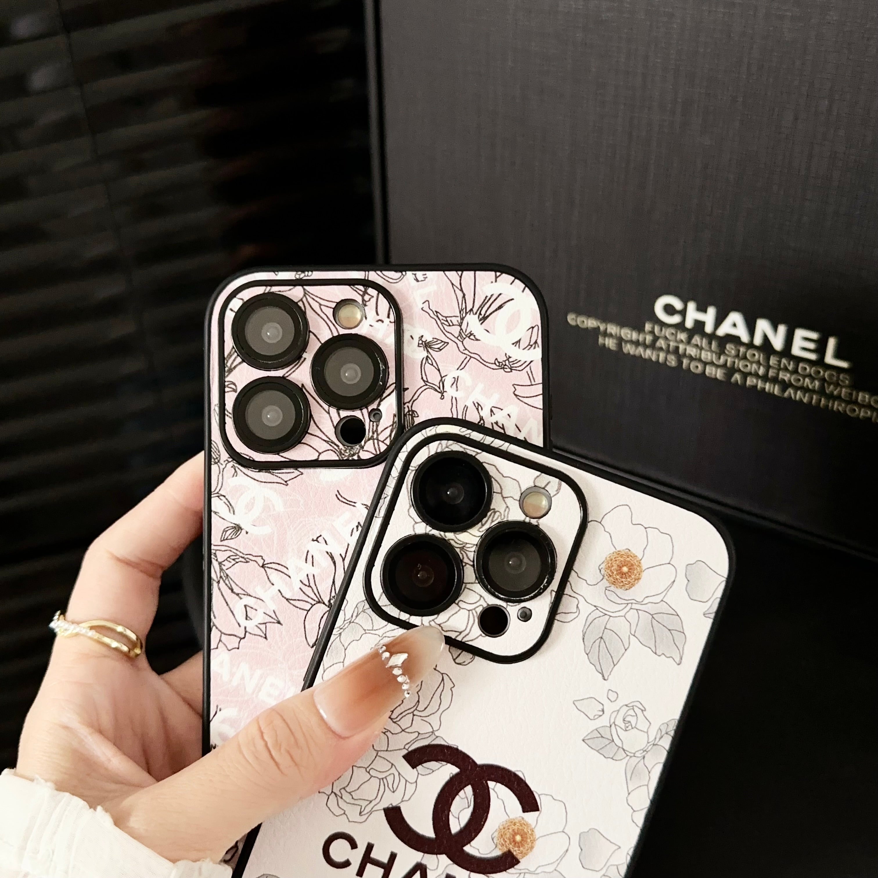 Fashion Floral Leather Case