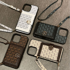 Fashion Leather Card Holder Crossbody Case