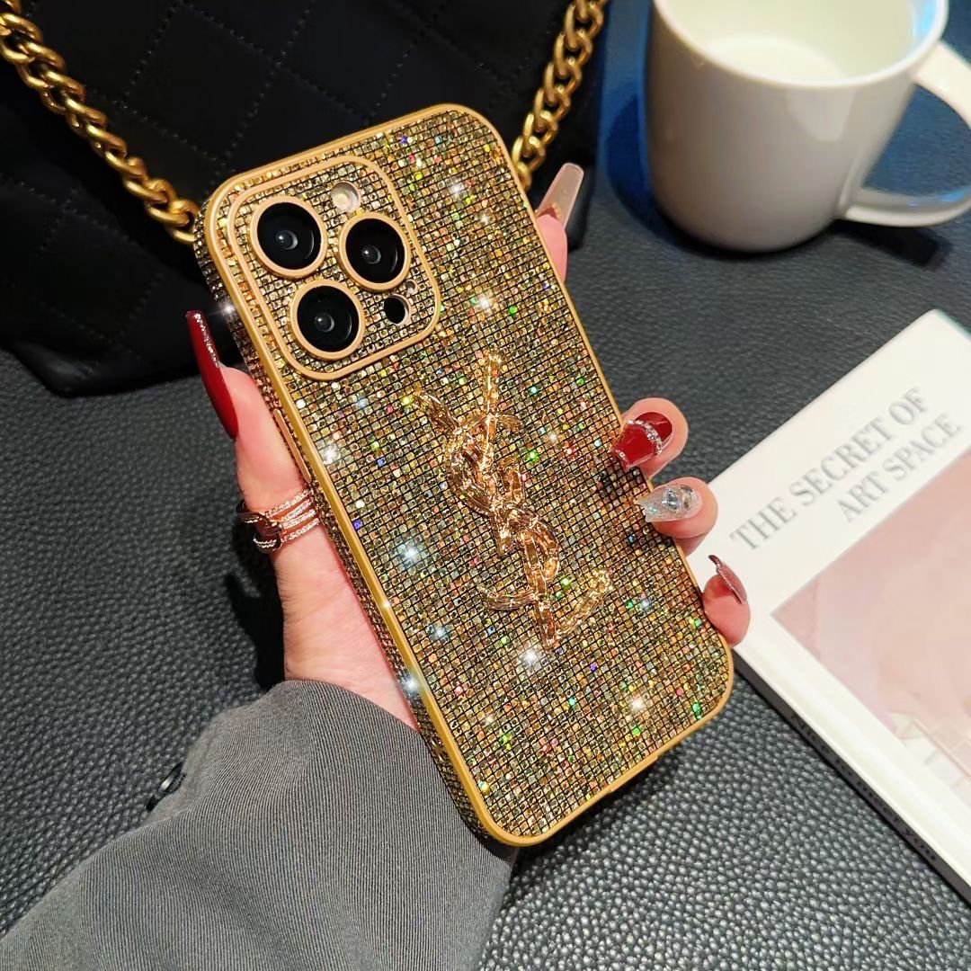 Shining Diamond Letters Case