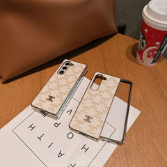 Electroplated Arc De Triomphe Embossed Fold Case