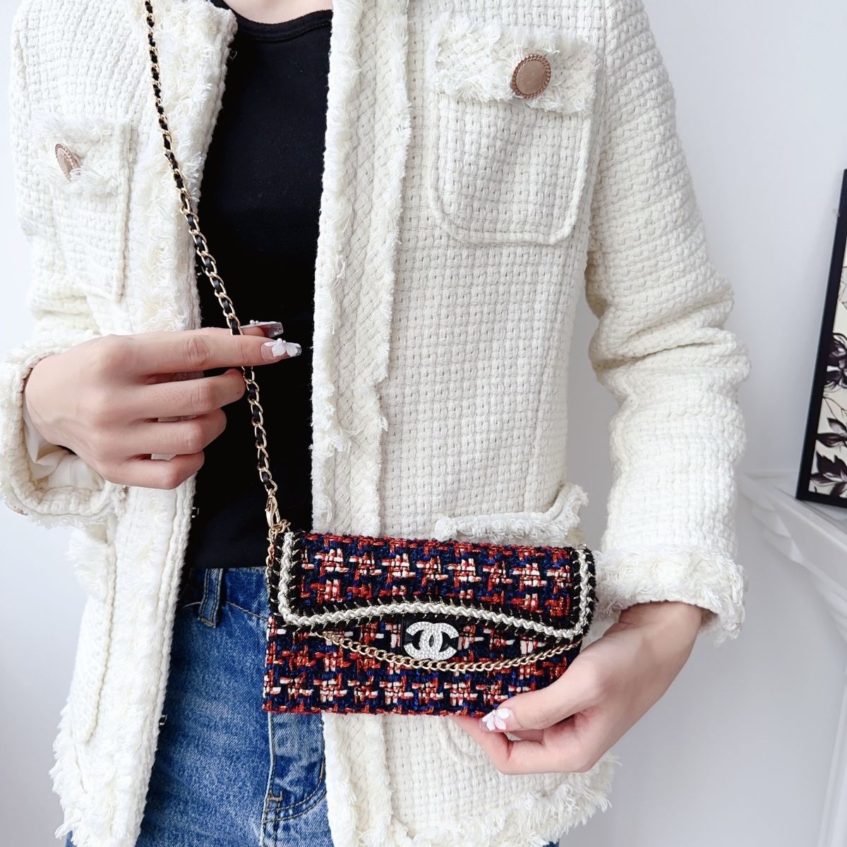 Fashion Elegant Bag Lanyard Case
