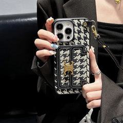 Luxurious Elegant Card Holder Crossbody Case