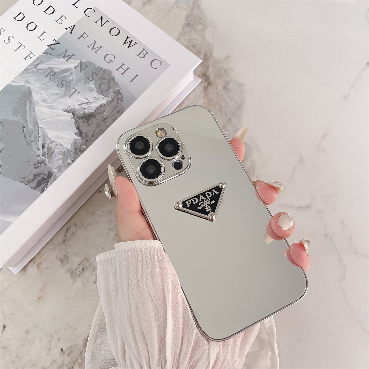 Mirror Triangle Logo Case