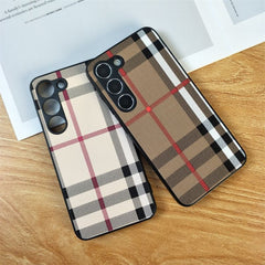 Retro Striped Plaid Samsung Galaxy Case