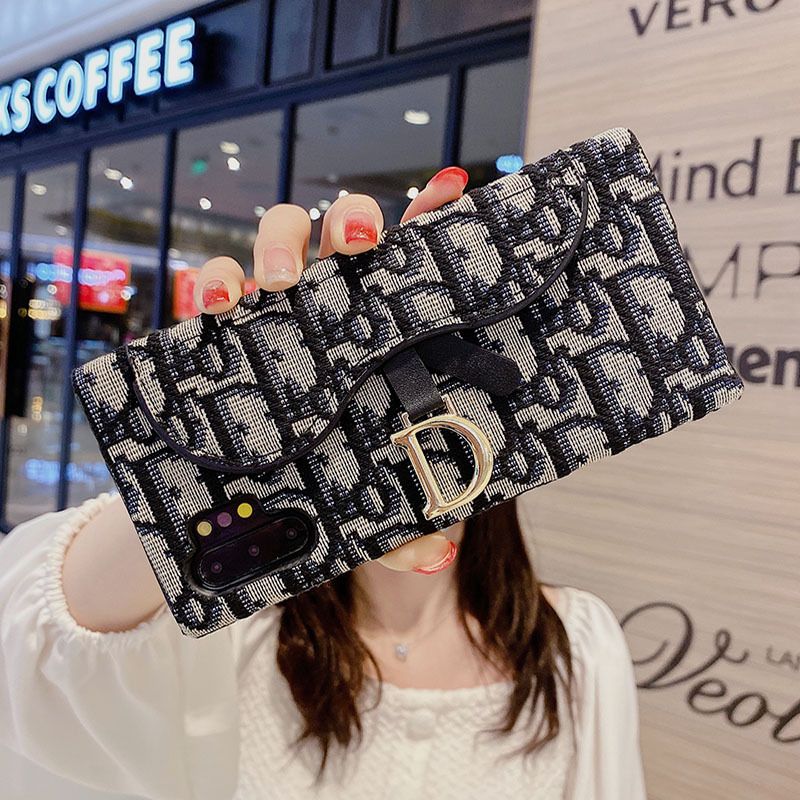 Fashion Embossed Card Holder Samsung Case