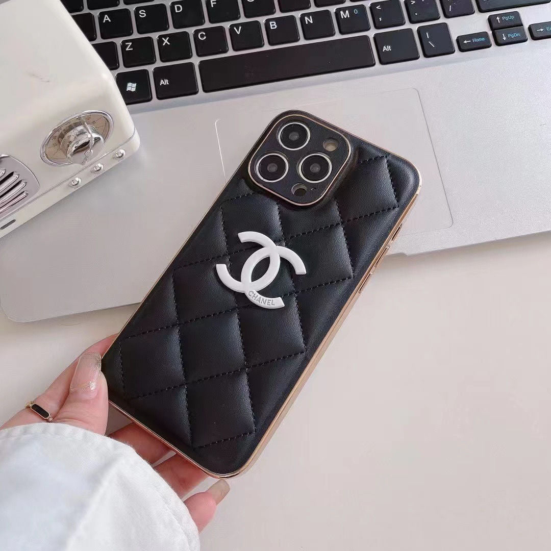 Electroplating All-inclusive Soft Leather Case