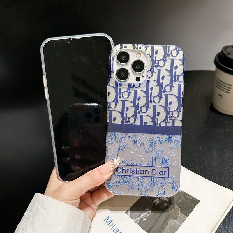 Blue Embossed Matte Case