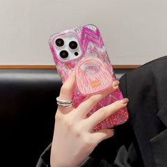 Luxury Glitter Bag Magnetic Holder Case