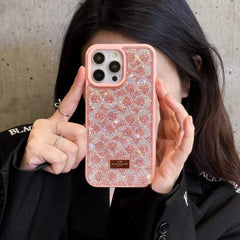 Luxury Sparkling C Print Diamond Case