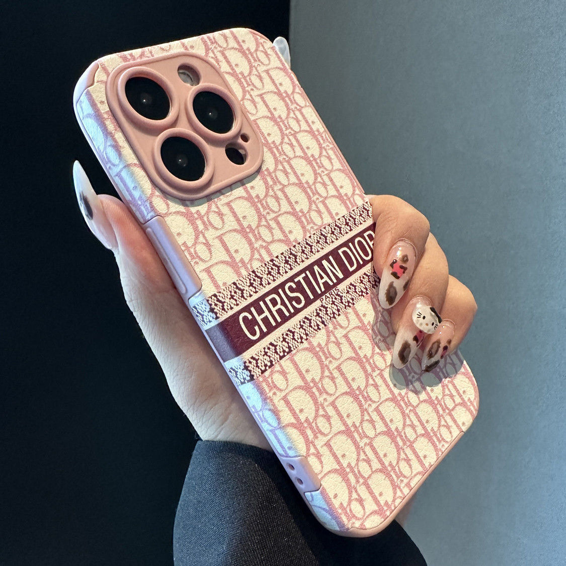 Leather Embossed Drop-Proof Case
