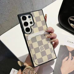 Classic Leather Card Holder Samsung Galaxy Case