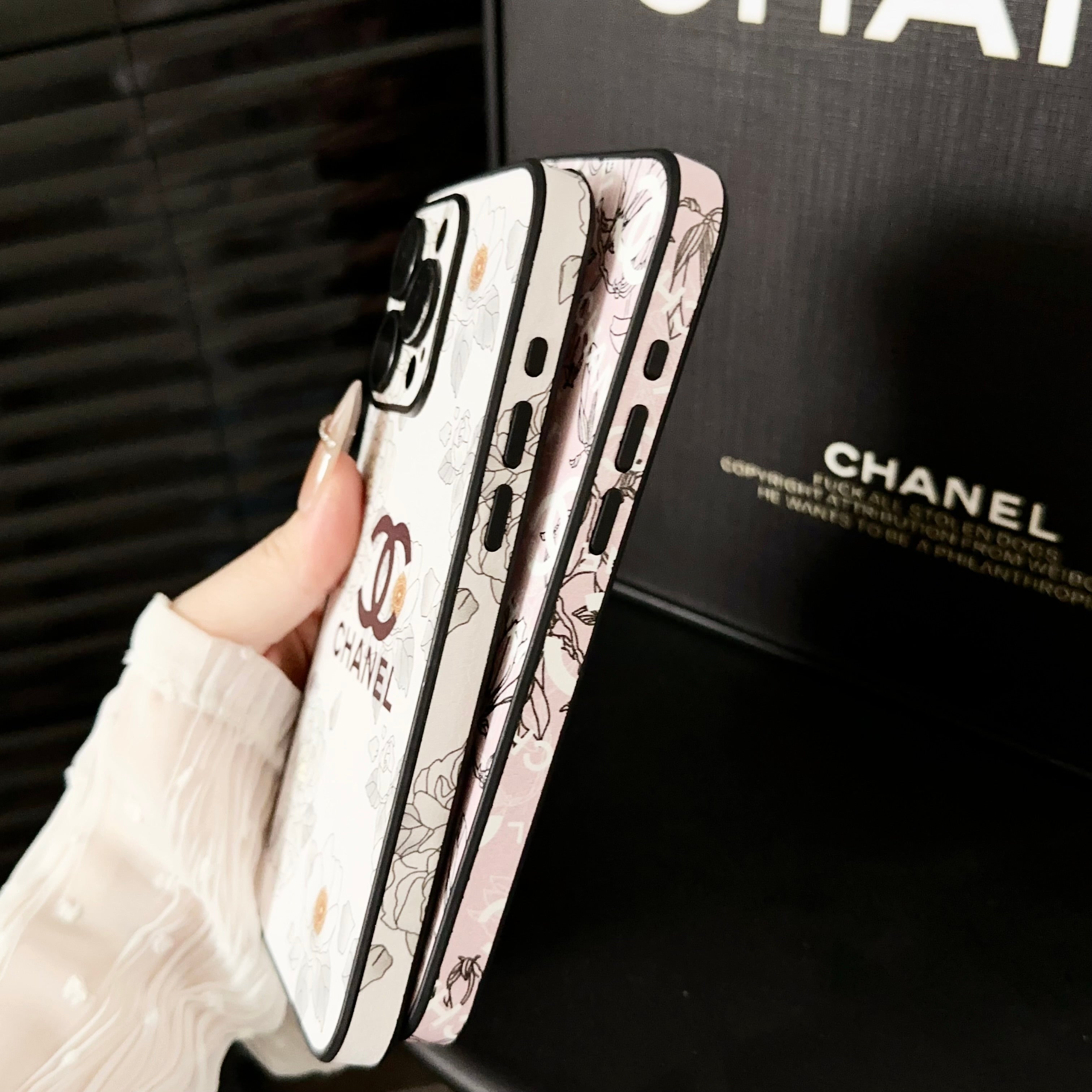 Fashion Floral Leather Case