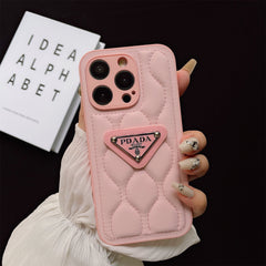 Triangle Logo Air Cushion Wave Pattern Case