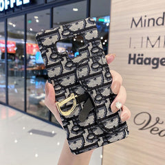 Fashion Embossed Card Holder Samsung Case