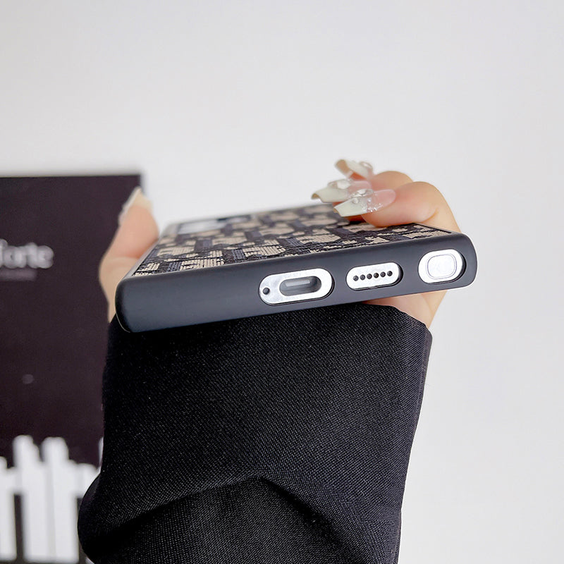 Vintage Canvas Embossed Samsung Galaxy Case