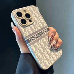 Leather Embossed Drop-Proof Case