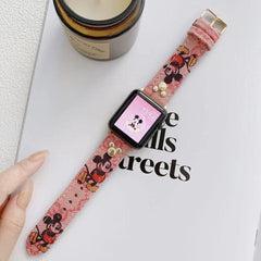 Cartoon Metal Embroidery Apple Watch Band