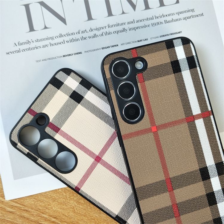 Retro Striped Plaid Samsung Galaxy Case