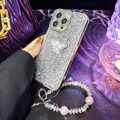 Luxurious Shining Triangle Logo Bracelet Case