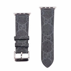 Vintage Embossed Leather Apple Watch Band