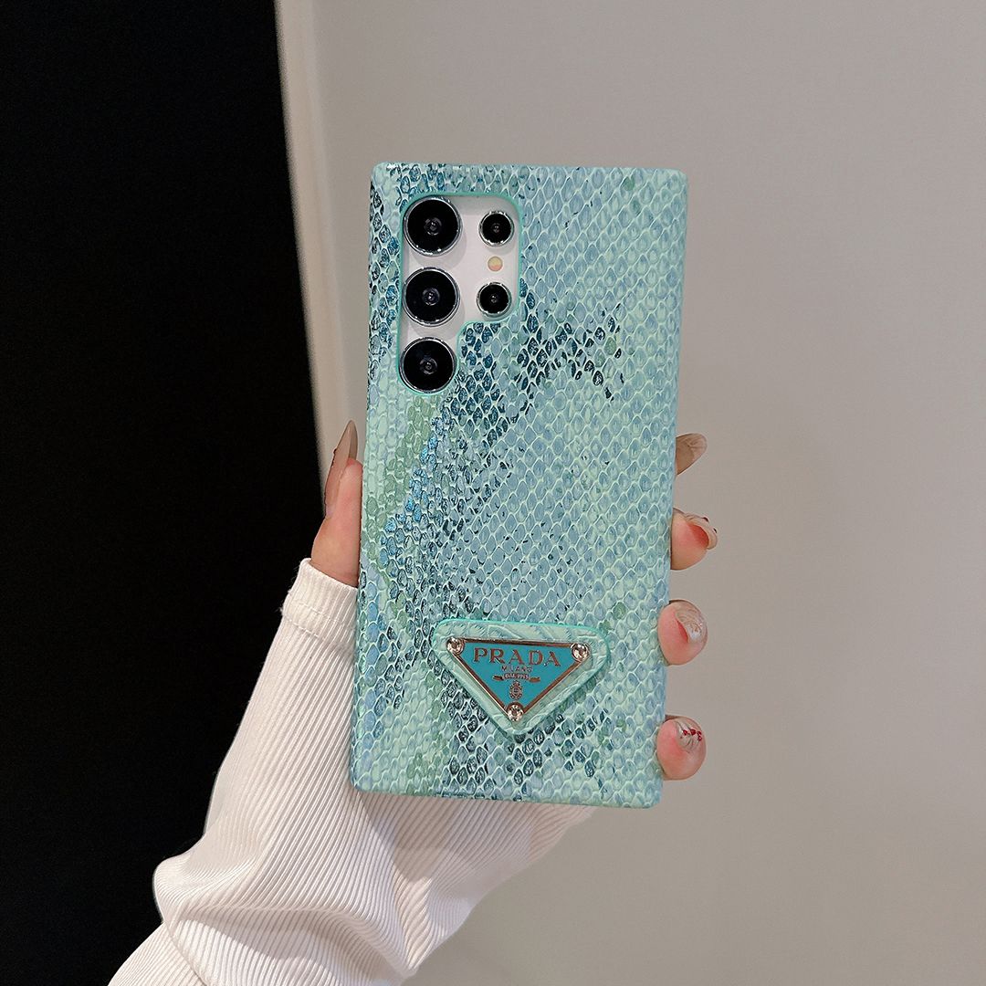 Laser Snake Pattern Triangle Logo Samsung Galaxy Case