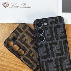 Retro F Pattern Samsung Galaxy Case