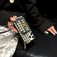 Luxurious Elegant Card Holder Crossbody Case