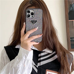 Sparkling Diamond Triangle Case