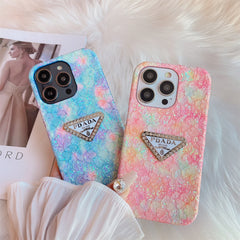 Glitter Triangle Logo Case