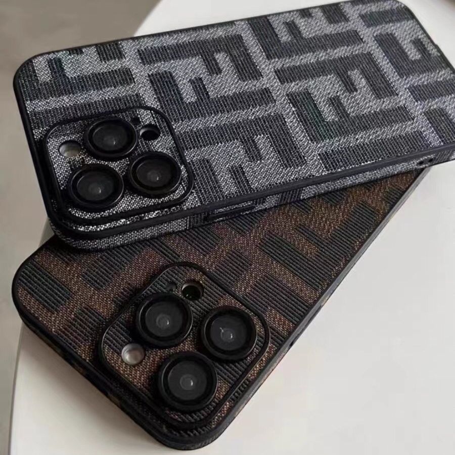 Retro F Embossed All-Inclusive Case