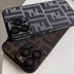 Retro F Embossed All-Inclusive Case