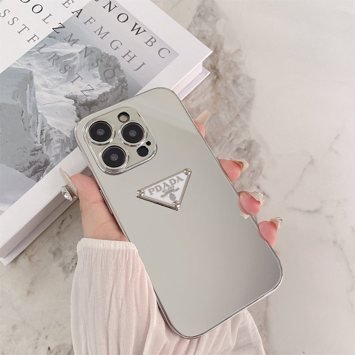 Mirror Triangle Logo Case
