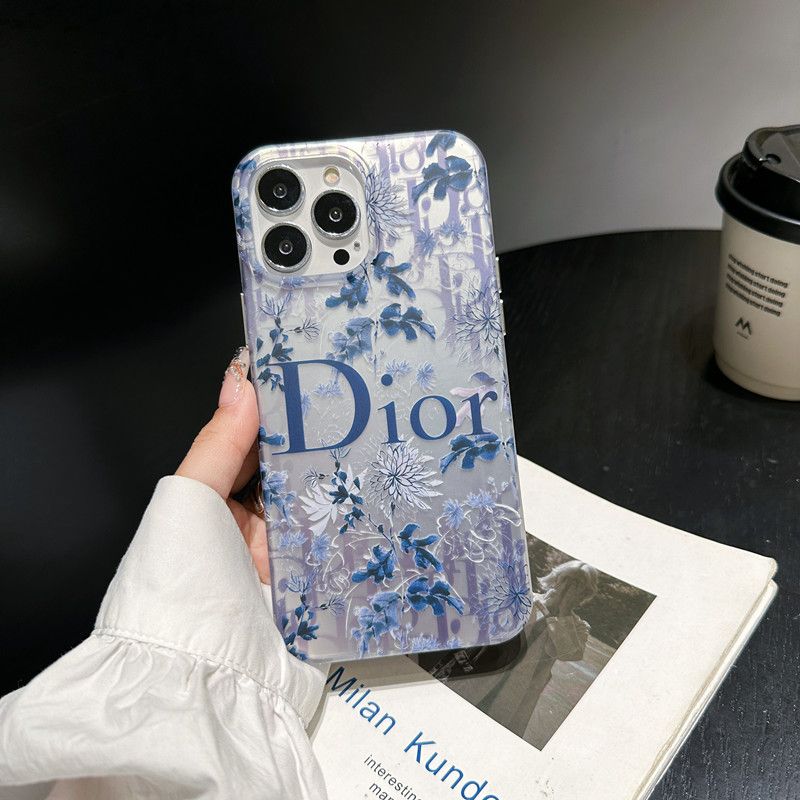 Blue Embossed Matte Case