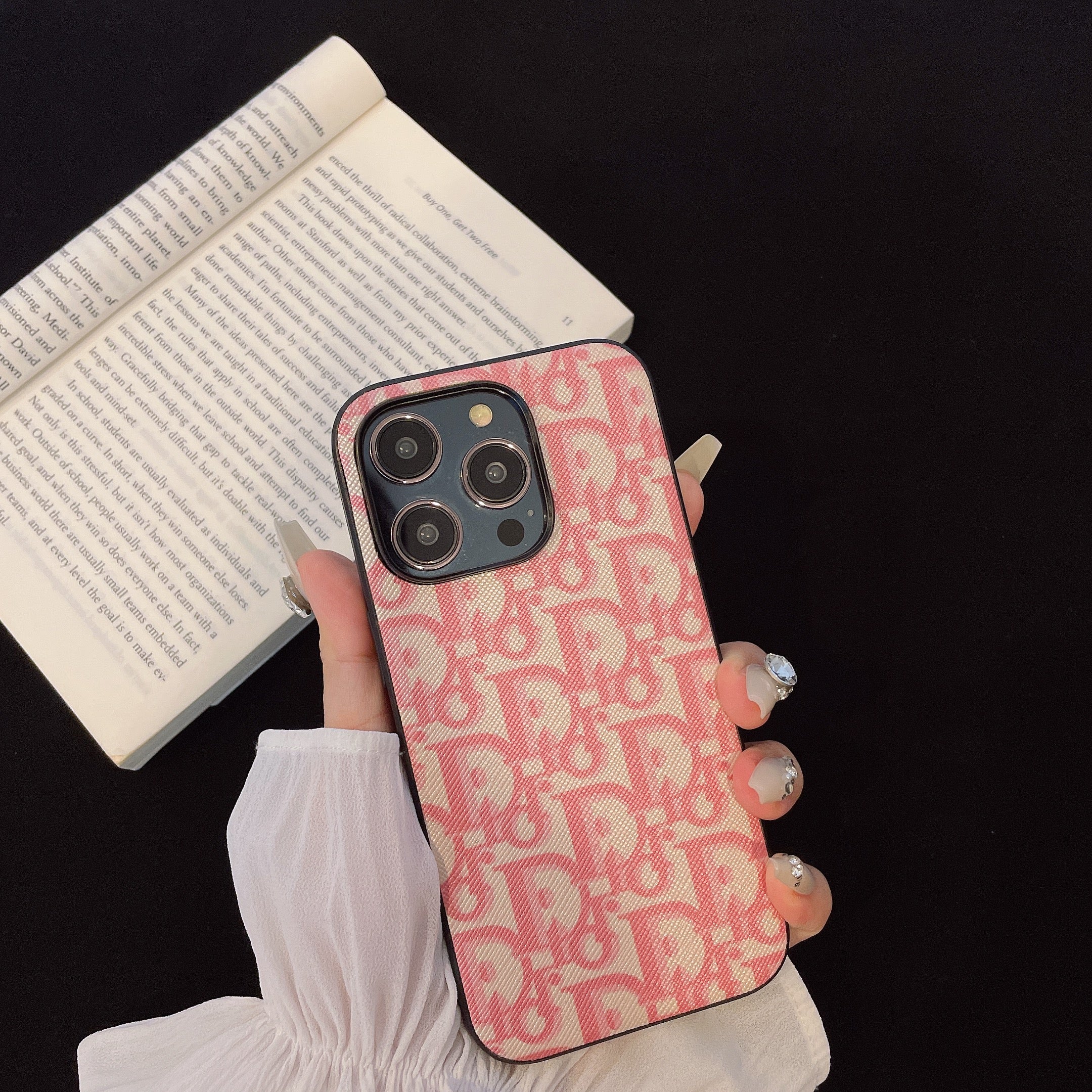 Vintage Canvas Embossed Case