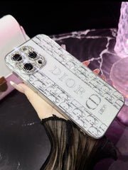 Luxury Rhinestone Pearl Bracelet Case