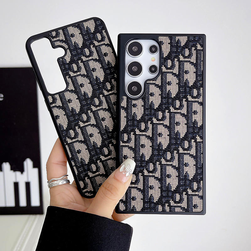 Vintage Canvas Embossed Samsung Galaxy Case