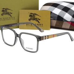 Unisex Retro Square Plaid Glasses