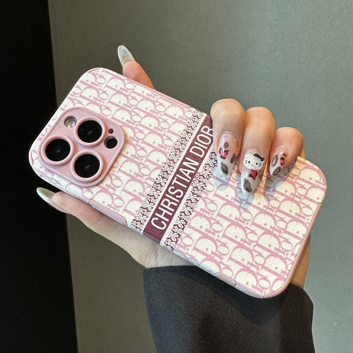 Leather Embossed Drop-Proof Case